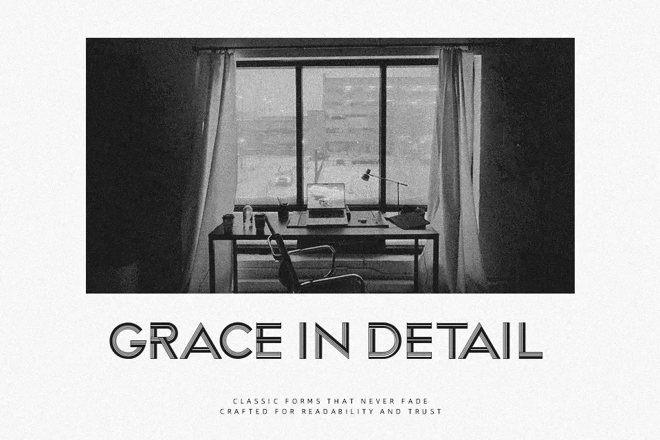 Trayan Font Font Preview for Headline