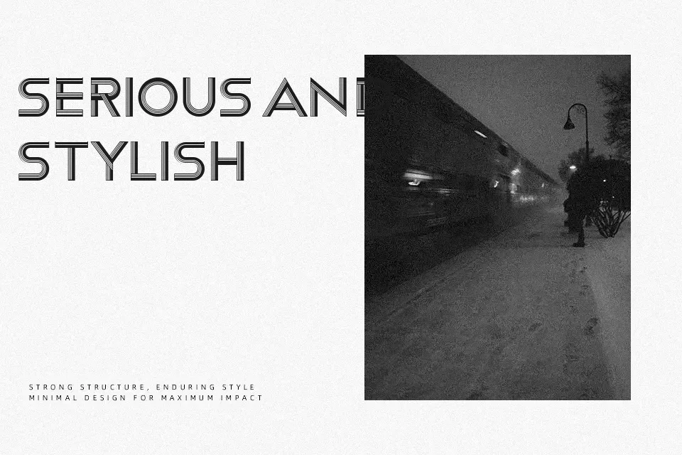 Trayan Font Font Preview for Dramatic Film