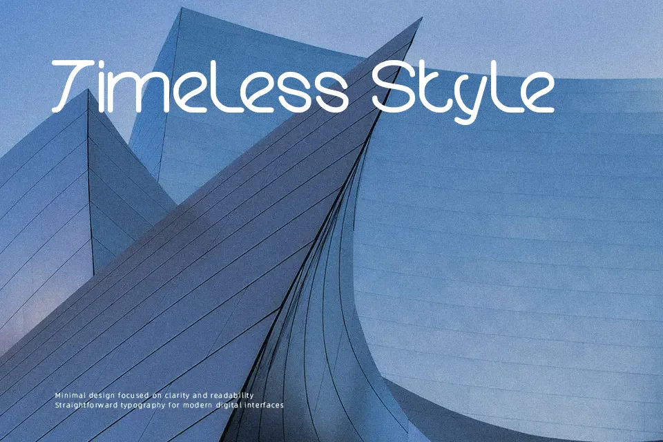 Trees Of Happiness Font Font Preview for Cute Poster