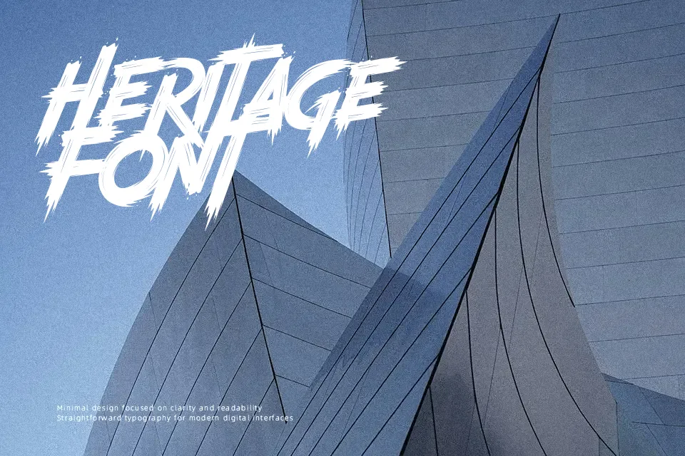 Trenches Font Font Preview for Poster