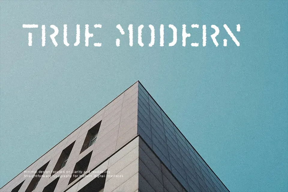 Trendy University Font Font Preview for Grunge Mood