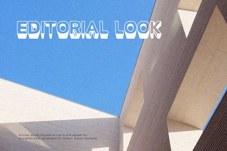 Tres De Extremo Font Condensed Font Preview for Poster