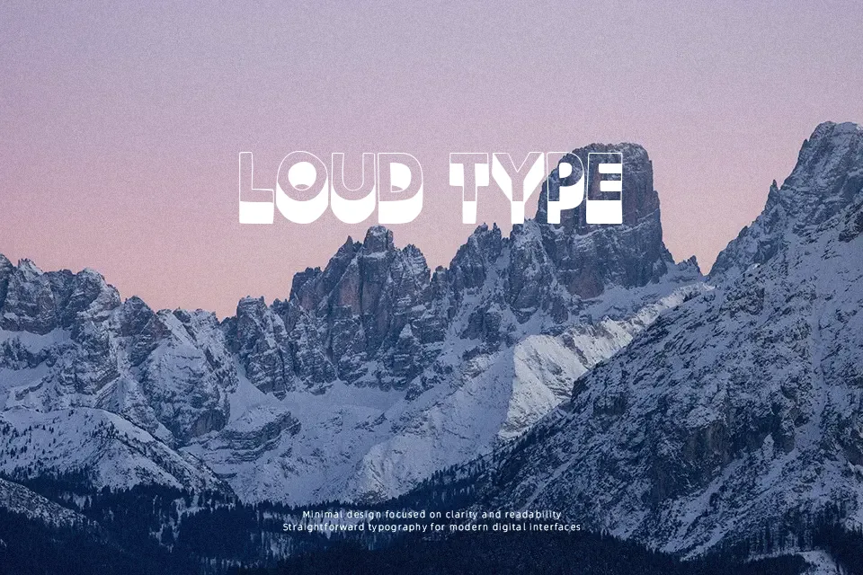 Tres y Dos, Cinco Font Font Preview for Creative Headline