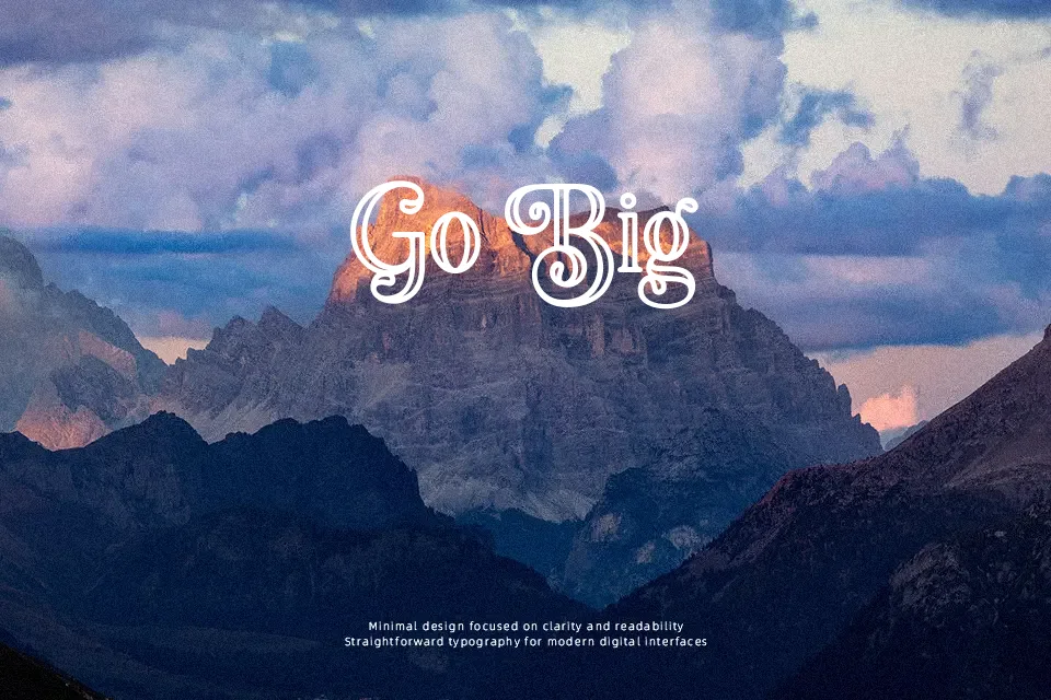 Treva del Mar Font Serif Font Preview for Branding