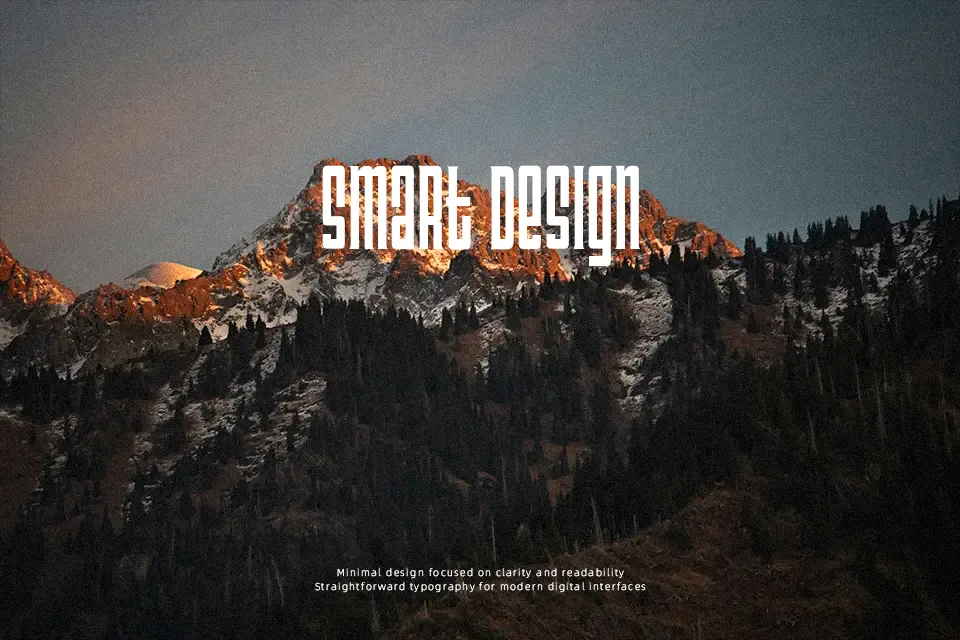 Triac 71 Font Font Preview for Branding