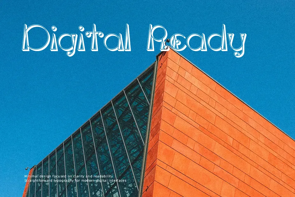 TriangleETcircle Shadow Font Font Preview for Retro Logo