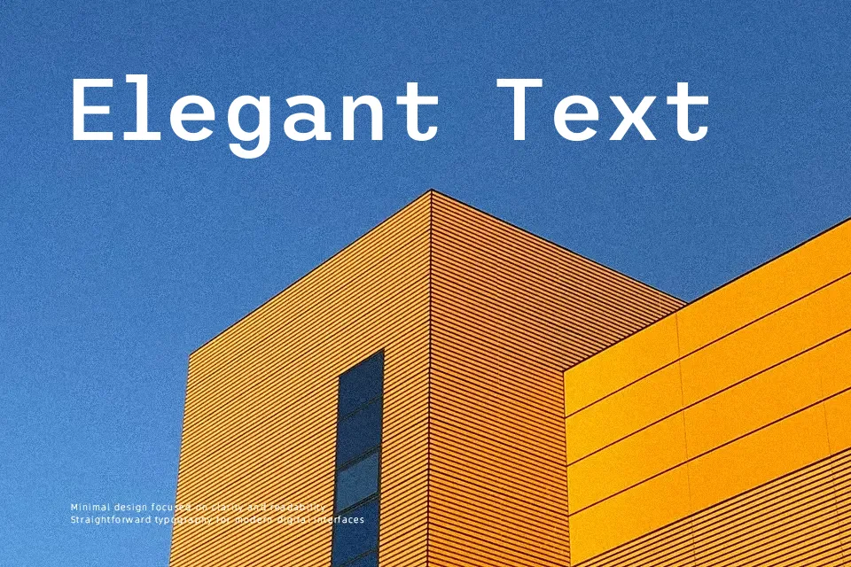 Trispace Font Font Preview for Clean Branding