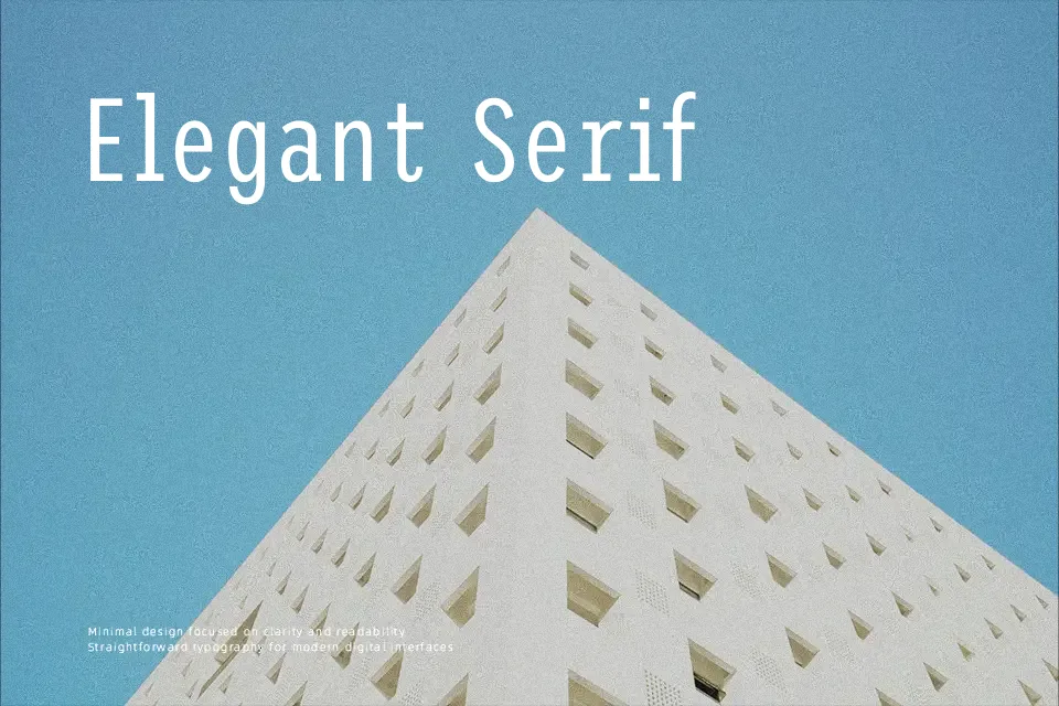Trispace Font Geometric Font Preview for Headline