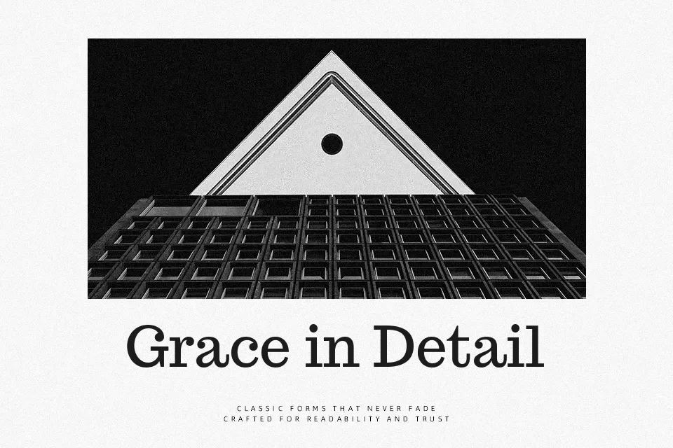 Trocchi Font Font Preview for Timeless Mood