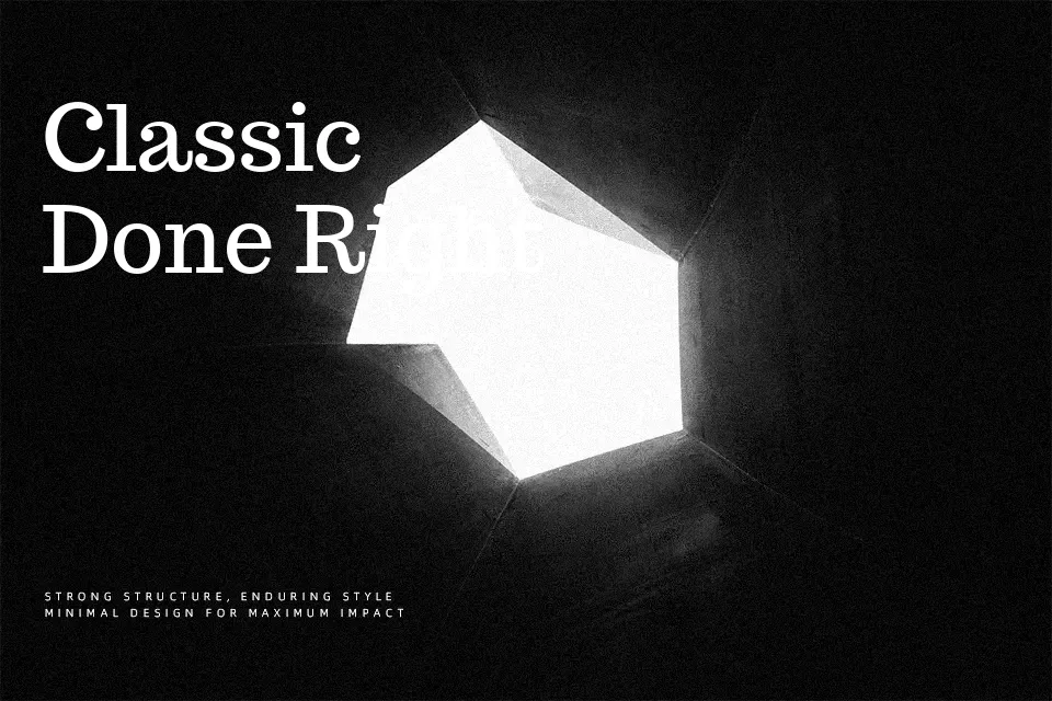 Trocchi Font Serif Font Preview for Branding