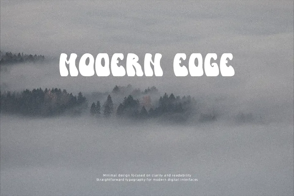 Tropical Vibe Font Display Font Preview for Logo