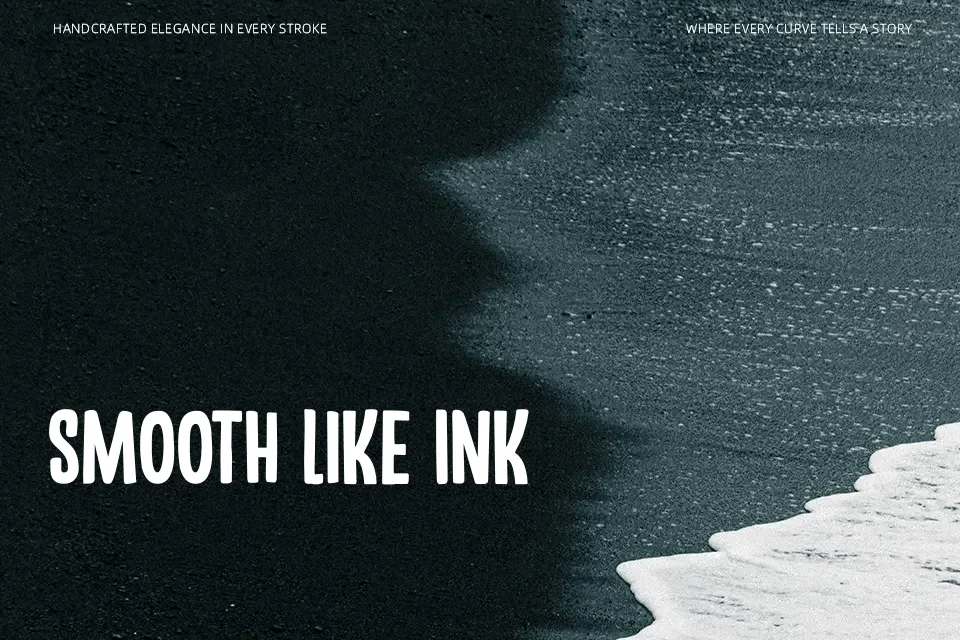 Troutbeck Font Handwritten Font Preview for Headline