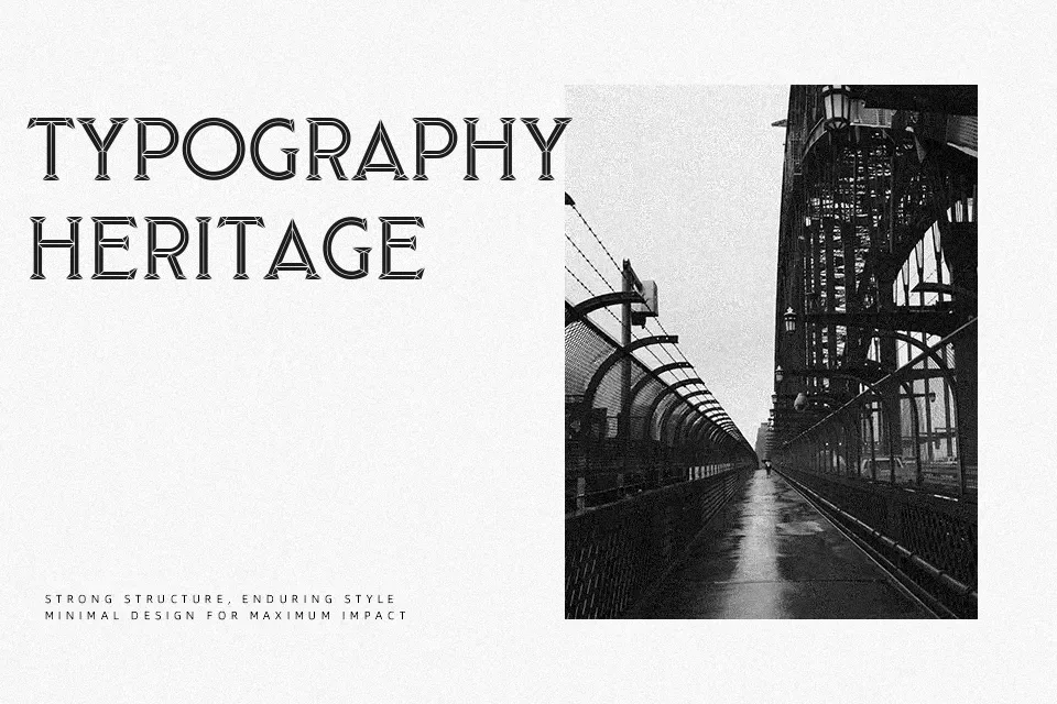 Troy Font Font Preview for Creative Poster