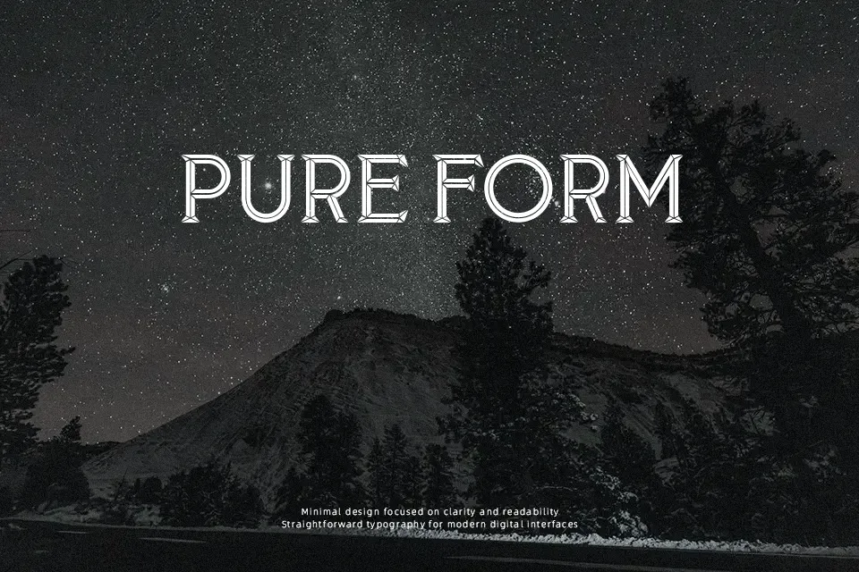 Troy Font Decorative Font Preview for Packaging