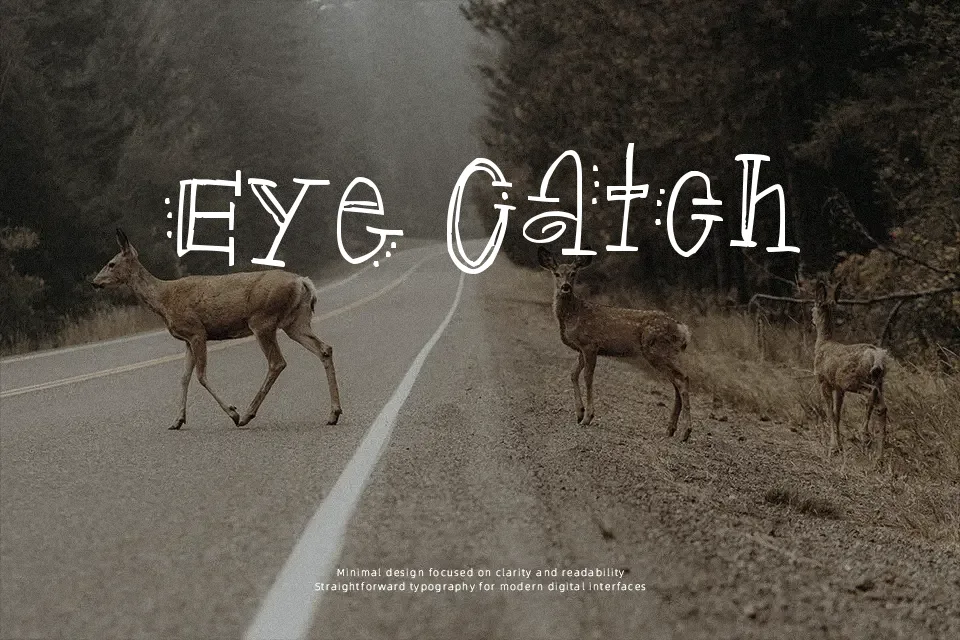Truckle Font Decorative Font Preview for Invitation