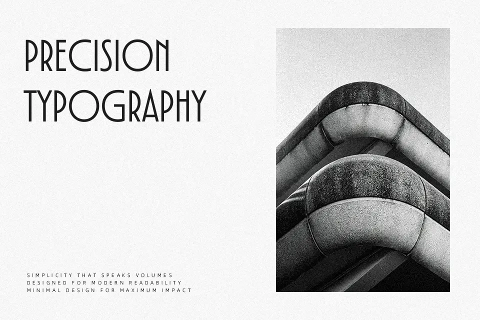 TT Modernoir Font Font Preview for Elegant Poster