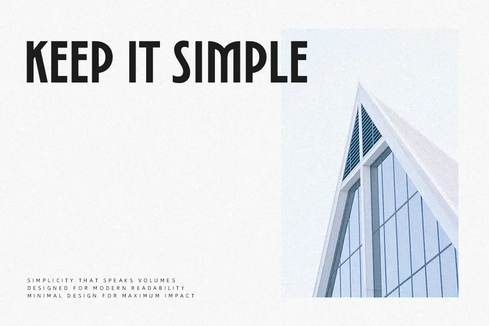 TT Modernoir Font Font Preview for Dramatic Logo