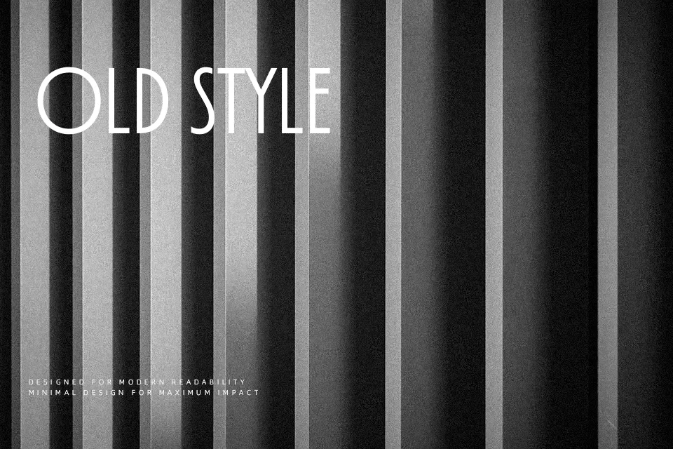 TT Modernoir Font Display Font Preview for Film