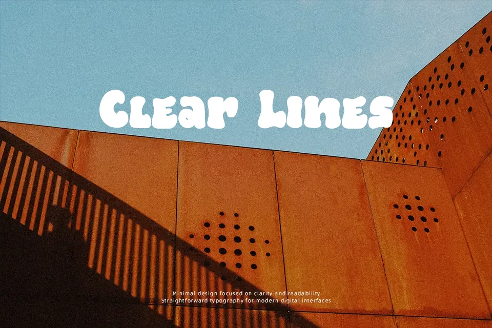 Tums Basic Font Font Preview for Retro Poster