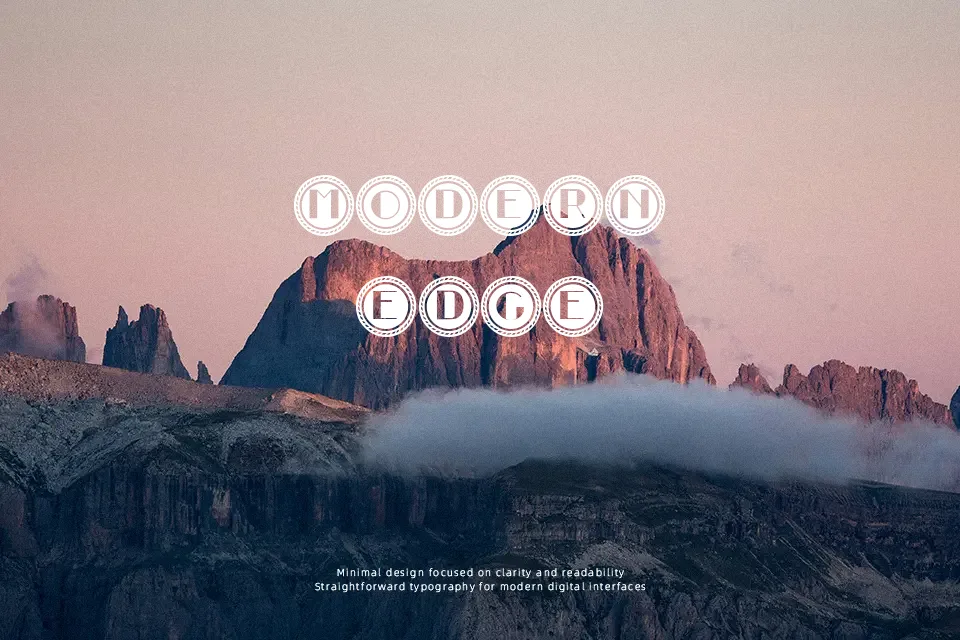 Tundra Font Font Preview for Bold Packaging