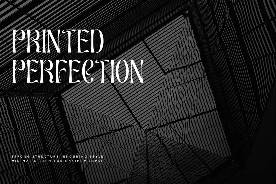 Tupac Magrath Font Serif Font Preview for Poster