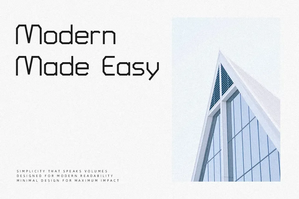 Turret Road Font Font Preview for Futuristic Poster