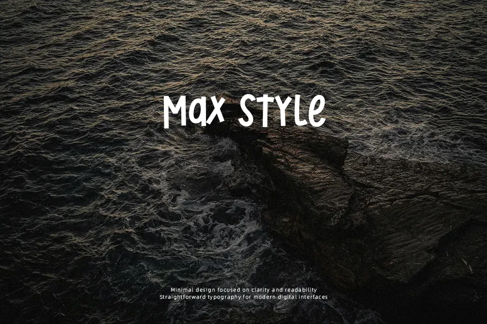 Twenties Fashion Font Font Preview for Friendly Social Media