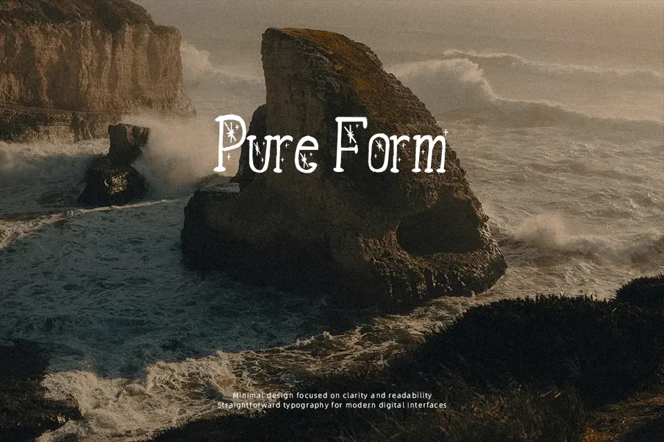 Twilight Ozone Font Condensed Font Preview for Packaging