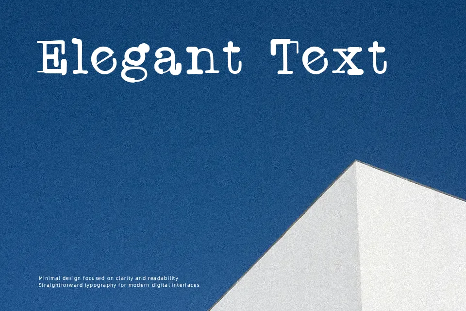 TWriter Font Display Font Preview