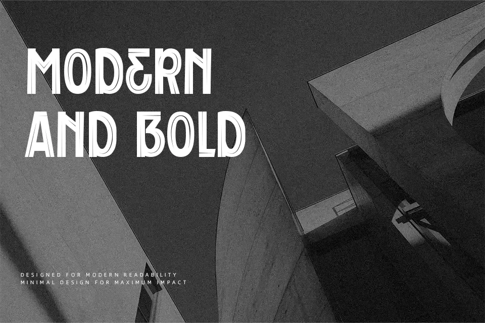 Tyniside Font Font Preview for Modern Gaming