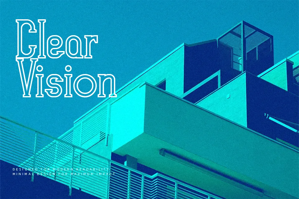 Type Old Font Font Preview for Retro Poster