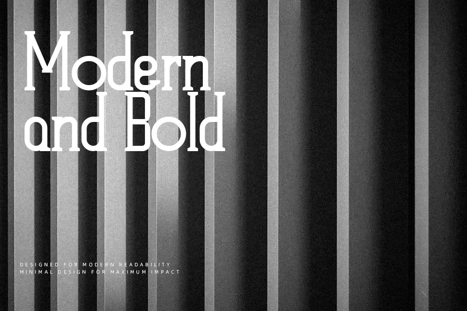 Type Old Font Font Preview for Vintage Headline