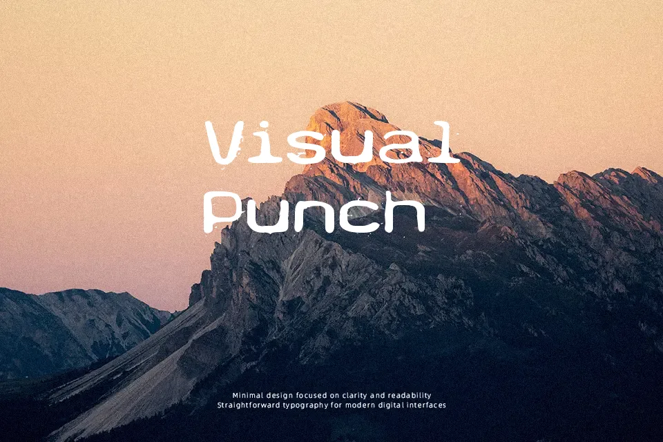 Typetype Font Font Preview for Rough Mood