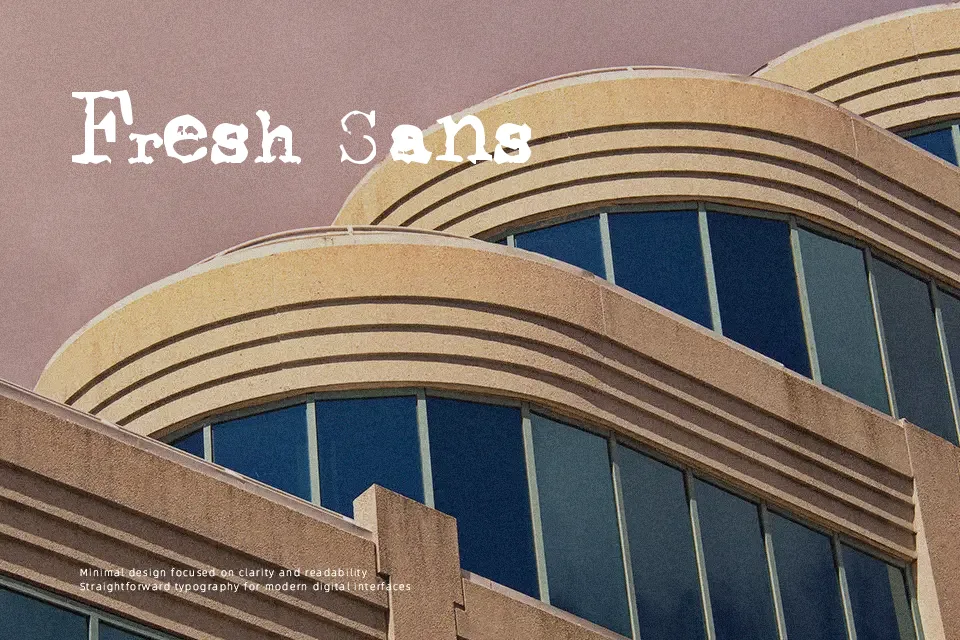 Typewriter from 286 Font Monospace Font Preview for Editorial