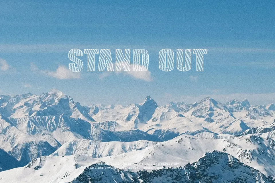 Typo Sketch Font Font Preview for Artistic Logo