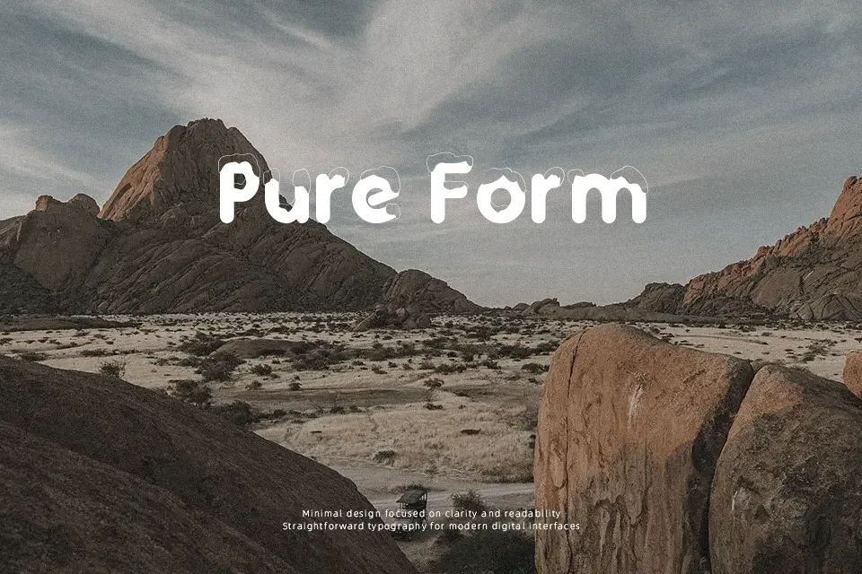 Typo Snowy Font Font Preview for Playful Christmas