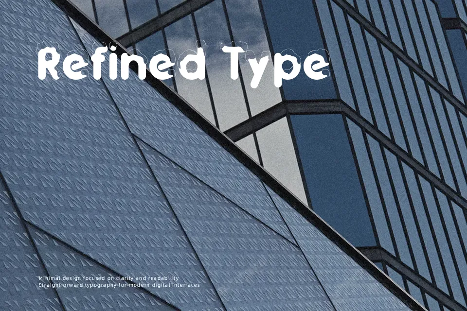 Typo Snowy Font Display Font Preview for Packaging