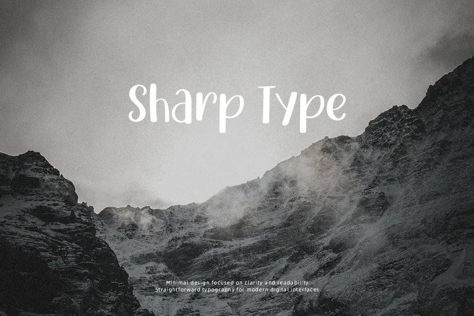 Typography Font Font Preview for Warm Kids