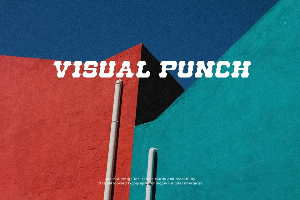 U.S. Marshal Font Font Preview for Vintage Film