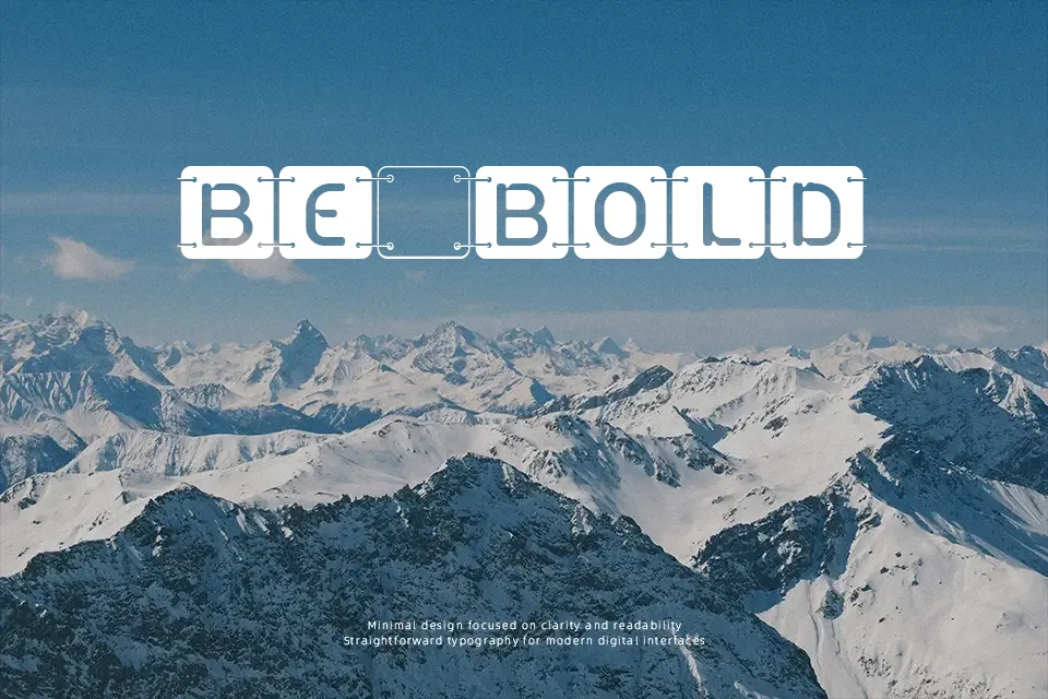 U2 Metalona Font Font Preview for Creative Music