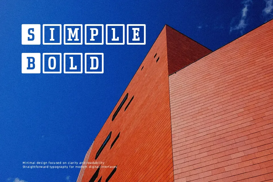Uchrony Cube Font Display Font Preview
