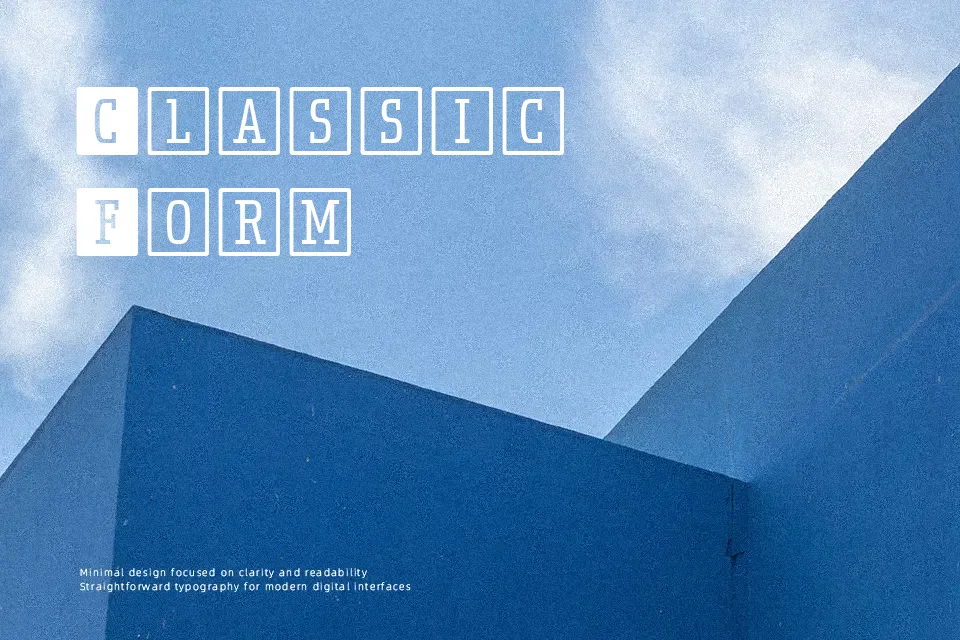 Uchrony Cube Font Font Preview for Retro Branding