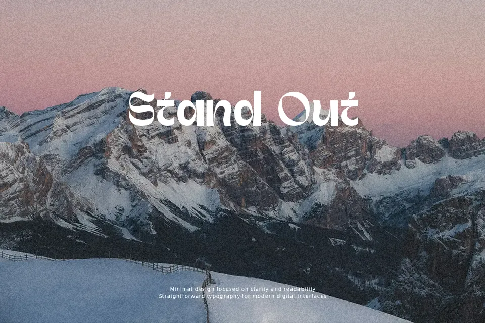 Uertas Font Font Preview for Playful Headline