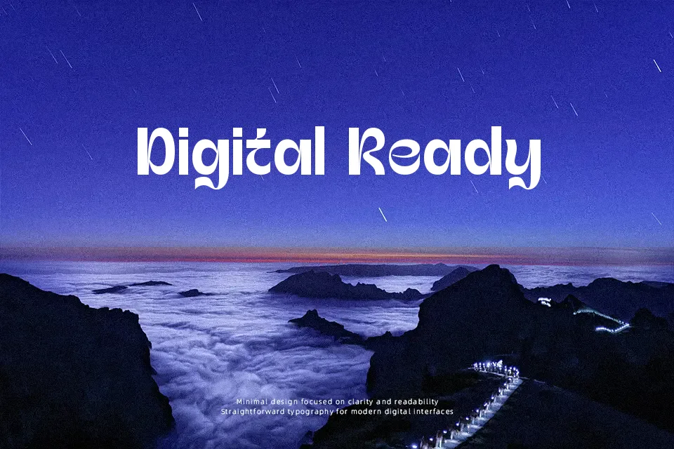 Uertas Font Font Preview for Bold Music
