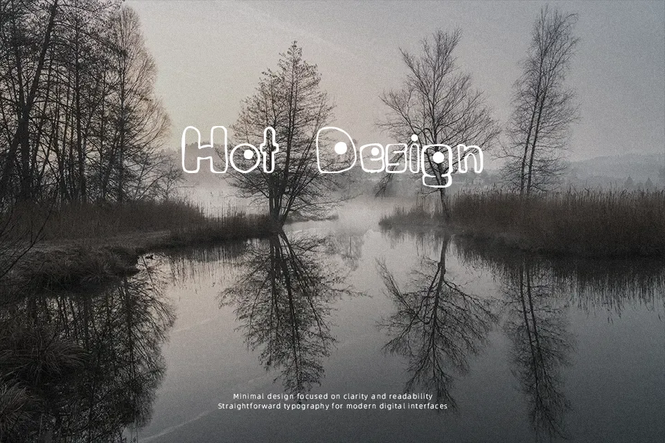 Ugly R Font Font Preview for Bold Packaging