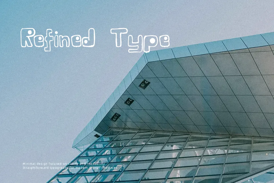 Ugly R Font Font Preview for Playful Headline