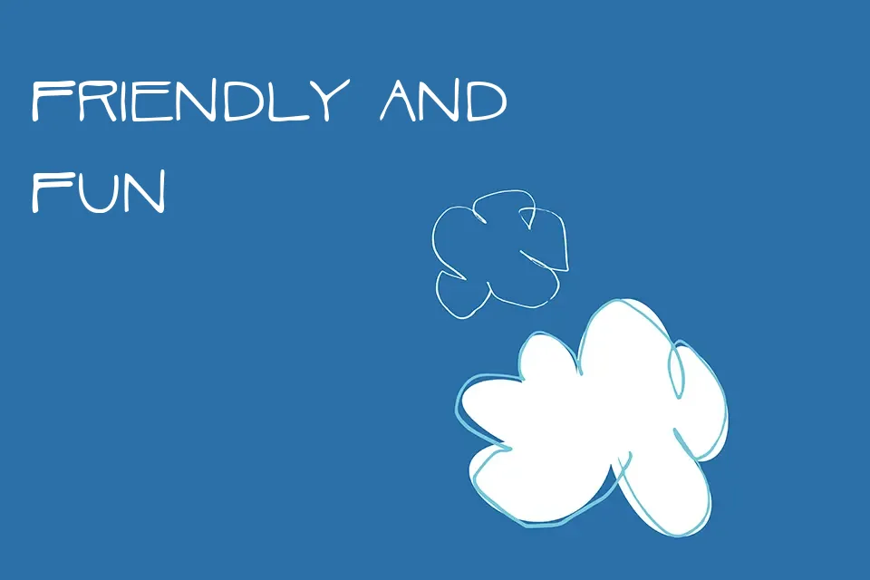 Ukulele Font Font Preview for Warm Poster