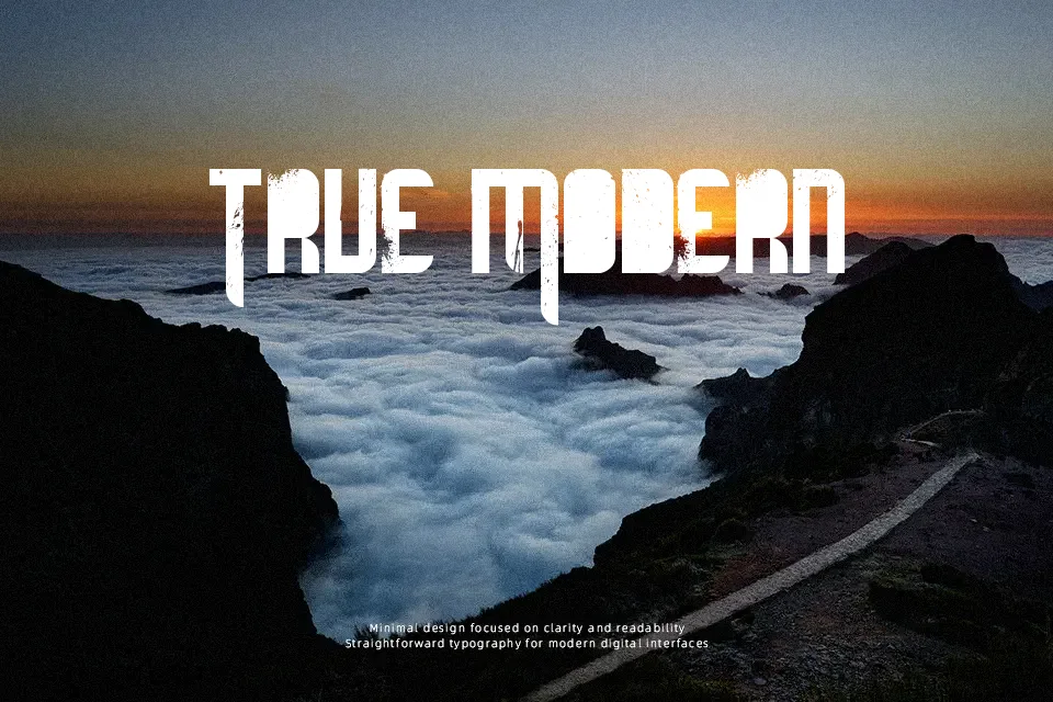 Ultimate Midnight Font Decorative Font Preview for Film