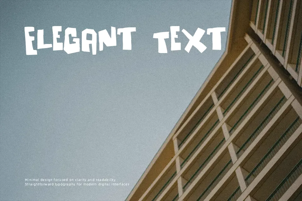 Ultimatum Font Display Font Preview for Gaming