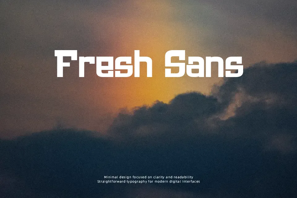 Ultra Style 1312 Font Geometric Font Preview for Headline